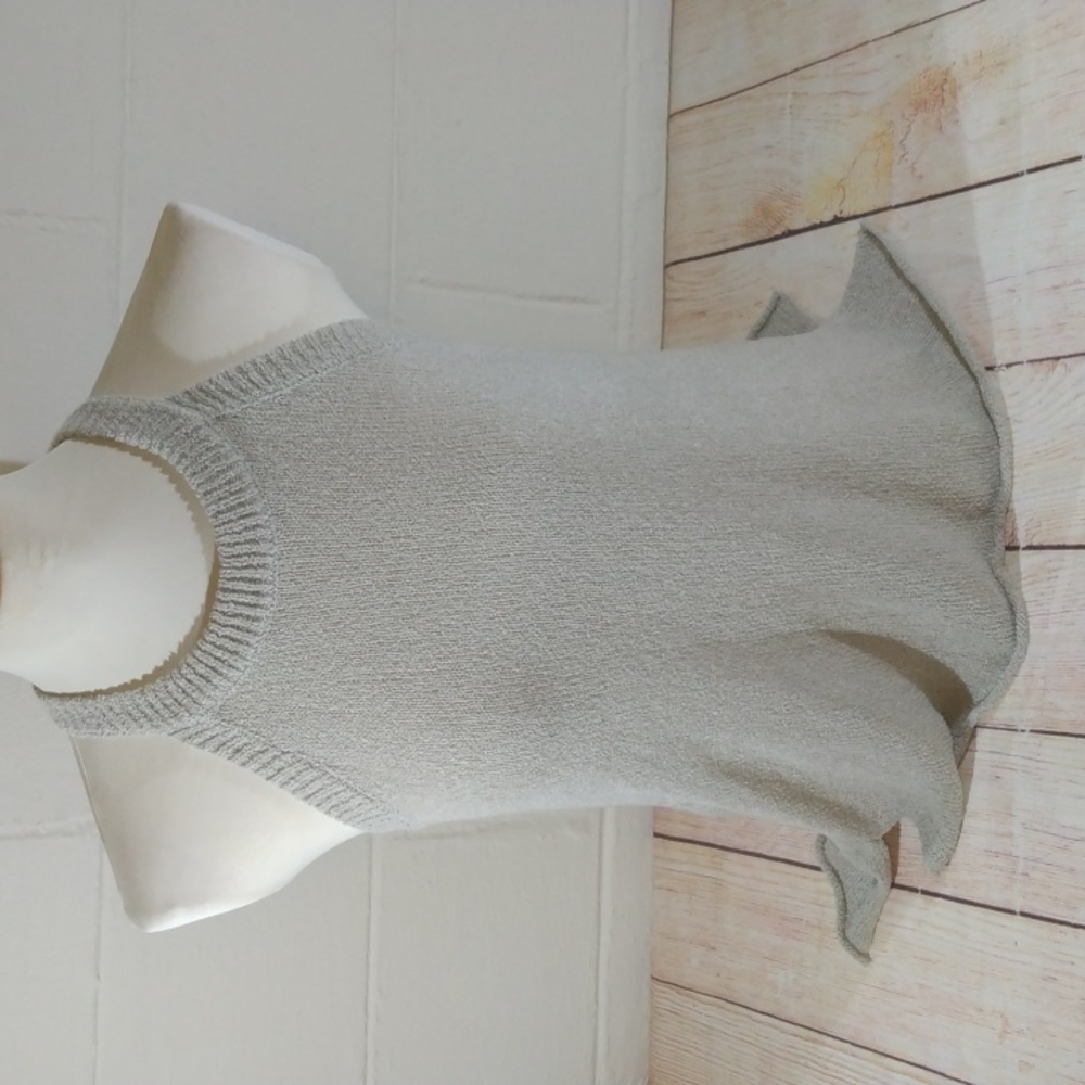 Staccato knit sweater tank top